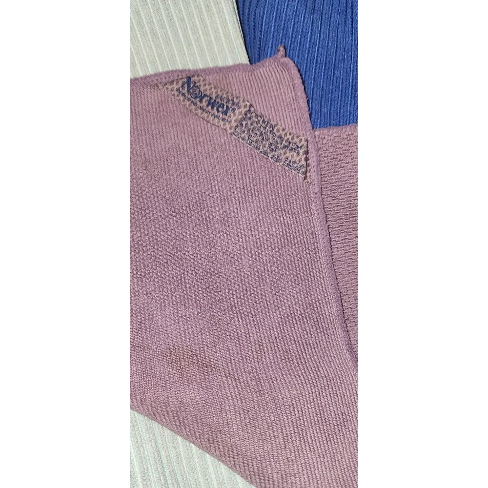 Norwex Lot Of 3 Textured Kitchen Towels and Cloth BacLock Microfiber See Pics